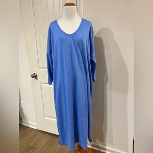 L.L. Bean Blue Cotton nightgown